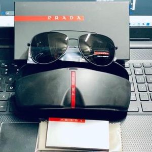Prada 57MM Aviator Sunglasses